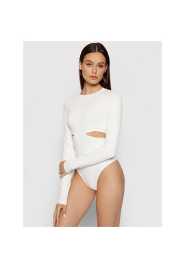 Reebok Боди GU5864 Бял Slim Fit - Pepit.bg