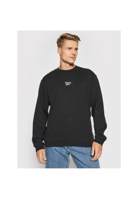 Reebok Суитшърт Cl Backvector Crew GV3490 Черен Oversize - Pepit.bg