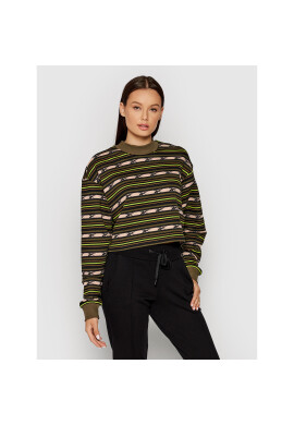 Reebok Суитшърт Classics Camp Stripe Crew GS1681 Цветен Oversize - Pepit.bg
