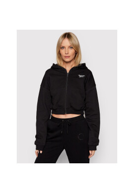 Reebok Суитшърт Classics Small Logo HB8635 Черен Oversize - Pepit.bg