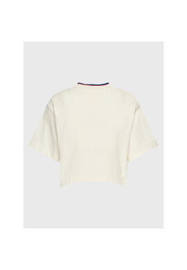 Reebok Тишърт Classics HH9805 Екрю Loose Fit - Pepit.bg