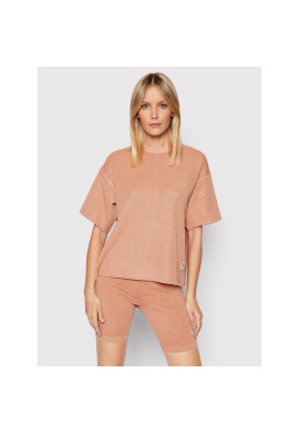 Reebok Тишърт Classics Natural Dye H49291 Кафяв Oversize - Pepit.bg