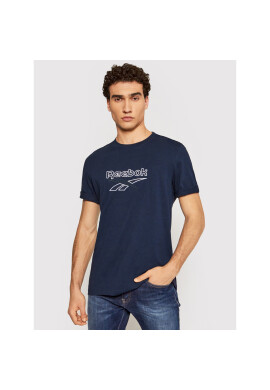 Reebok Тишърт Classics Vector GU3877 Тъмносин Oversize - Pepit.bg