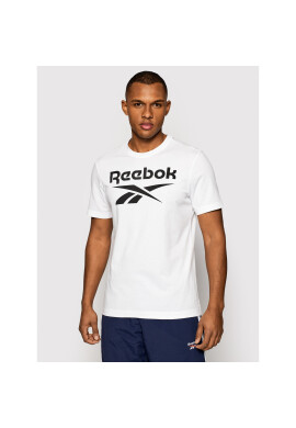 Reebok Classic Тишърт Graphic Series Stacked FP9152 Бял Regular Fit - Pepit.bg