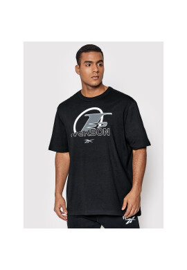 Reebok Тишърт HB1192 Черен Relaxed Fit - Pepit.bg