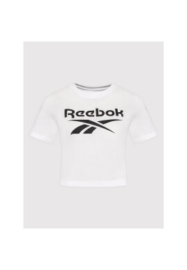 Reebok Тишърт Identity HA5739 Бял Slim Fit - Pepit.bg