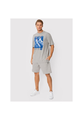 Reebok Тишърт Series Retro Pump HS4849 Сив Oversize - Pepit.bg