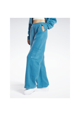 Reebok Долнище анцуг Classics Reverse Fleece Wide Leg Joggers HS0385 Син - Pepit.bg