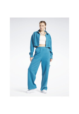 Reebok Долнище анцуг Classics Reverse Fleece Wide Leg Joggers HS0385 Син - Pepit.bg