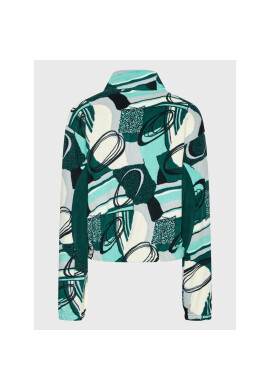 Reebok Полар Winter Print HH7288 Зелен Oversize - Pepit.bg