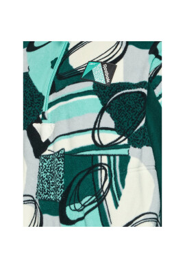 Reebok Полар Winter Print HH7288 Зелен Oversize - Pepit.bg