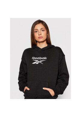 Reebok Суитшърт Classics Big Logo GS1736 Черен Oversize - Pepit.bg