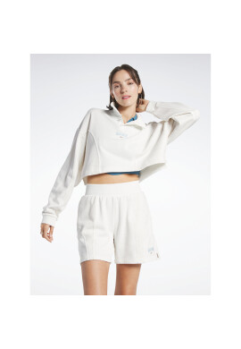 Reebok Суитшърт Classics Varsity Sweatshirt HT7843 Бял - Pepit.bg