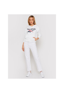 Reebok Суитшърт Identity Logo GI6700 Бял Oversize - Pepit.bg
