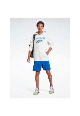 Reebok Суитшърт Identity Stacked Logo H54805 Бял Regular Fit - Pepit.bg