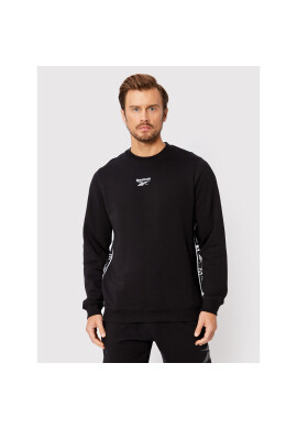 Reebok Суитшърт Identity Tape HB5974 Черен Regular Fit - Pepit.bg