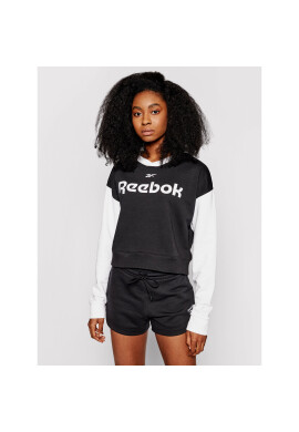 Reebok Суитшърт Linear Logo GI6926 Черен Oversize - Pepit.bg