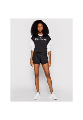 Reebok Суитшърт Linear Logo GI6926 Черен Oversize - Pepit.bg