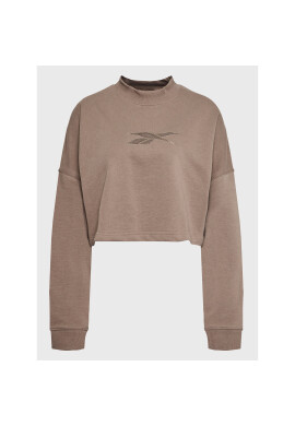 Reebok Суитшърт Studio Vector HM5093 Кафяв Oversize - Pepit.bg