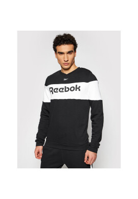 Reebok Суитшърт Training Essentials Linear Logo GJ0133 Черен Slim Fit - Pepit.bg