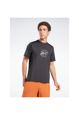 Reebok Тишърт Activchill Graphic Move HS5933 Черен Active Fit - Pepit.bg