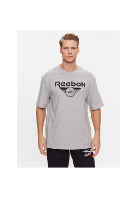 Reebok Тишърт Basketball IL4423 Сив Regular Fit - Pepit.bg