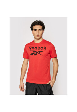 Reebok Тишърт Big Logo FP9148 Червен Slim Fit - Pepit.bg