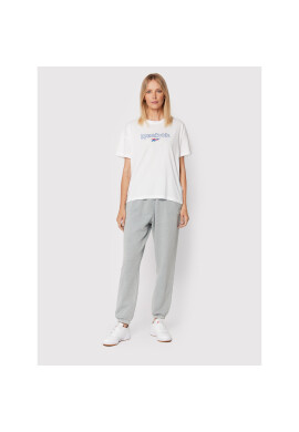 Reebok Тишърт Brand HD0938 Бял Relaxed Fit - Pepit.bg
