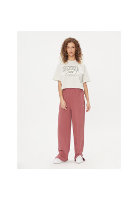 Reebok Тишърт Classics Big Logo HZ8099 Бял Fitted Fit - Pepit.bg
