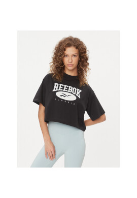 Reebok Тишърт Classics Big Logo IL4636 Черен Regular Fit - Pepit.bg