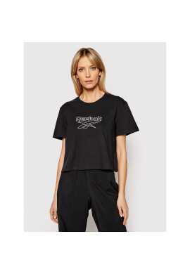Reebok Classic Тишърт Classics Foundation Big Logo GL8409 Черен Regular Fit - Pepit.bg