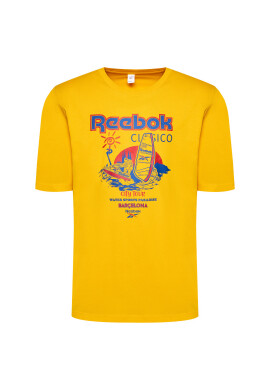 Reebok Тишърт Classics GN3665 Жълт Oversize - Pepit.bg