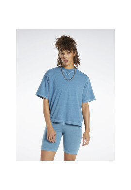 Reebok Тишърт Classics Natural Dye Boxy T-Shirt HT7857 Син - Pepit.bg