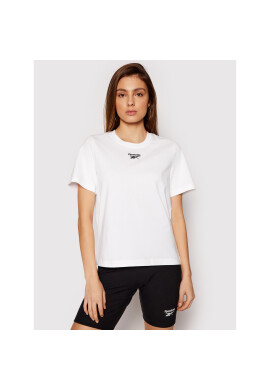 Reebok Classic Тишърт Classics Small Logo GK7687 Бял Relaxed Fit - Pepit.bg