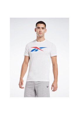 Reebok Тишърт Graphic Series Vector T-Shirt HS4899 Бял - Pepit.bg
