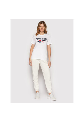 Reebok Тишърт HG5254 Бял Regular Fit - Pepit.bg