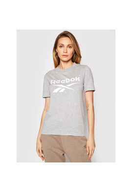 Reebok Тишърт Identity Logo GQ9462 Сив Classic Fit - Pepit.bg