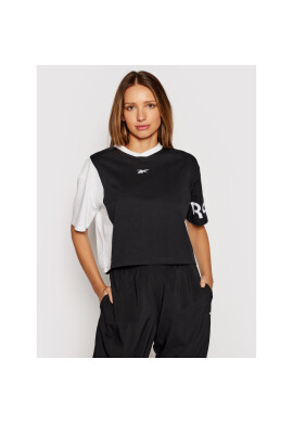 Reebok Тишърт Linear Logo GI6929 Черен Relaxed Fit - Pepit.bg