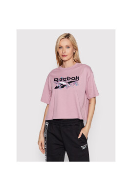 Reebok Тишърт Quirky HM5918 Розов Relaxed Fit - Pepit.bg