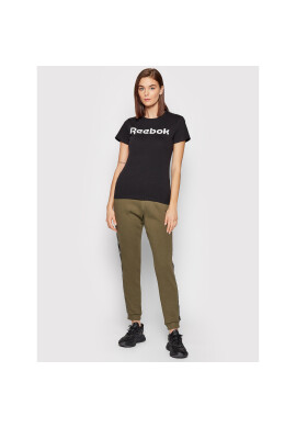 Reebok Тишърт Training Essentials Graphic GU8329 Черен Slim Fit - Pepit.bg