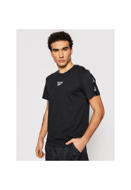 Reebok Тишърт Training Essentials Tape GQ4205 Черен Regular Fit - Pepit.bg