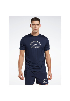 Reebok Тишърт Training Graphic T-Shirt IC7664 Син - Pepit.bg