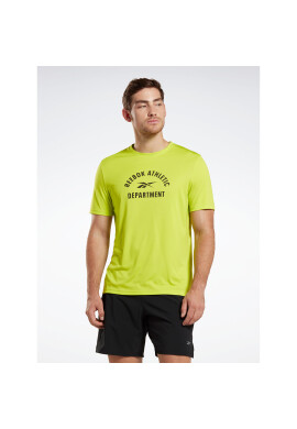 Reebok Тишърт Training Graphic T-Shirt IC7666 Жълт - Pepit.bg