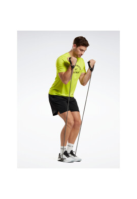 Reebok Тишърт Training Graphic T-Shirt IC7666 Жълт - Pepit.bg