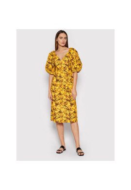 Remain Ежедневна рокля Lassy RM852 Жълт Regular Fit - Pepit.bg