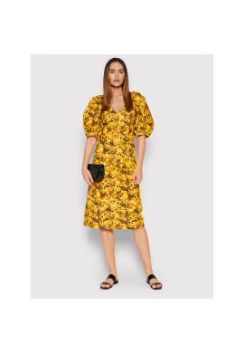 Remain Ежедневна рокля Lassy RM852 Жълт Regular Fit - Pepit.bg