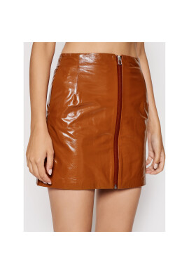 Remain Кожена пола Katy RM377 Кафяв Regular Fit - Pepit.bg