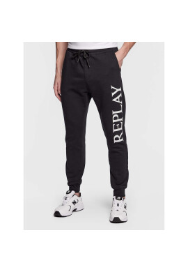 Replay Долнище анцуг M9941.000.22890P Черен Regular Fit - Pepit.bg