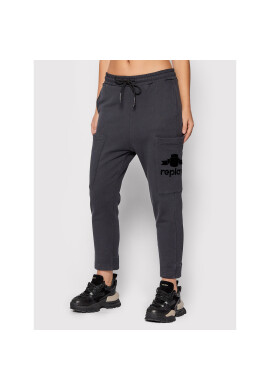 Replay Долнище анцуг W8562.000.23190P Черен Regular Fit - Pepit.bg