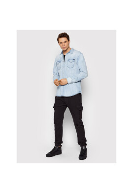 Replay Риза M4860B.000.26C Син Regular Fit - Pepit.bg
